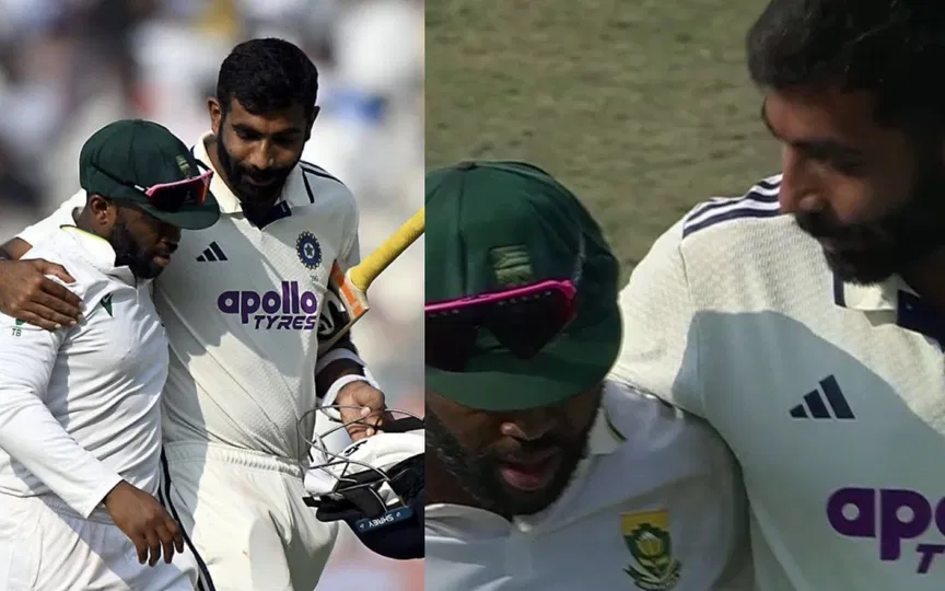 Bumrah says sorry to Temba Bavuma [Source: @Srkr1989/X.com]